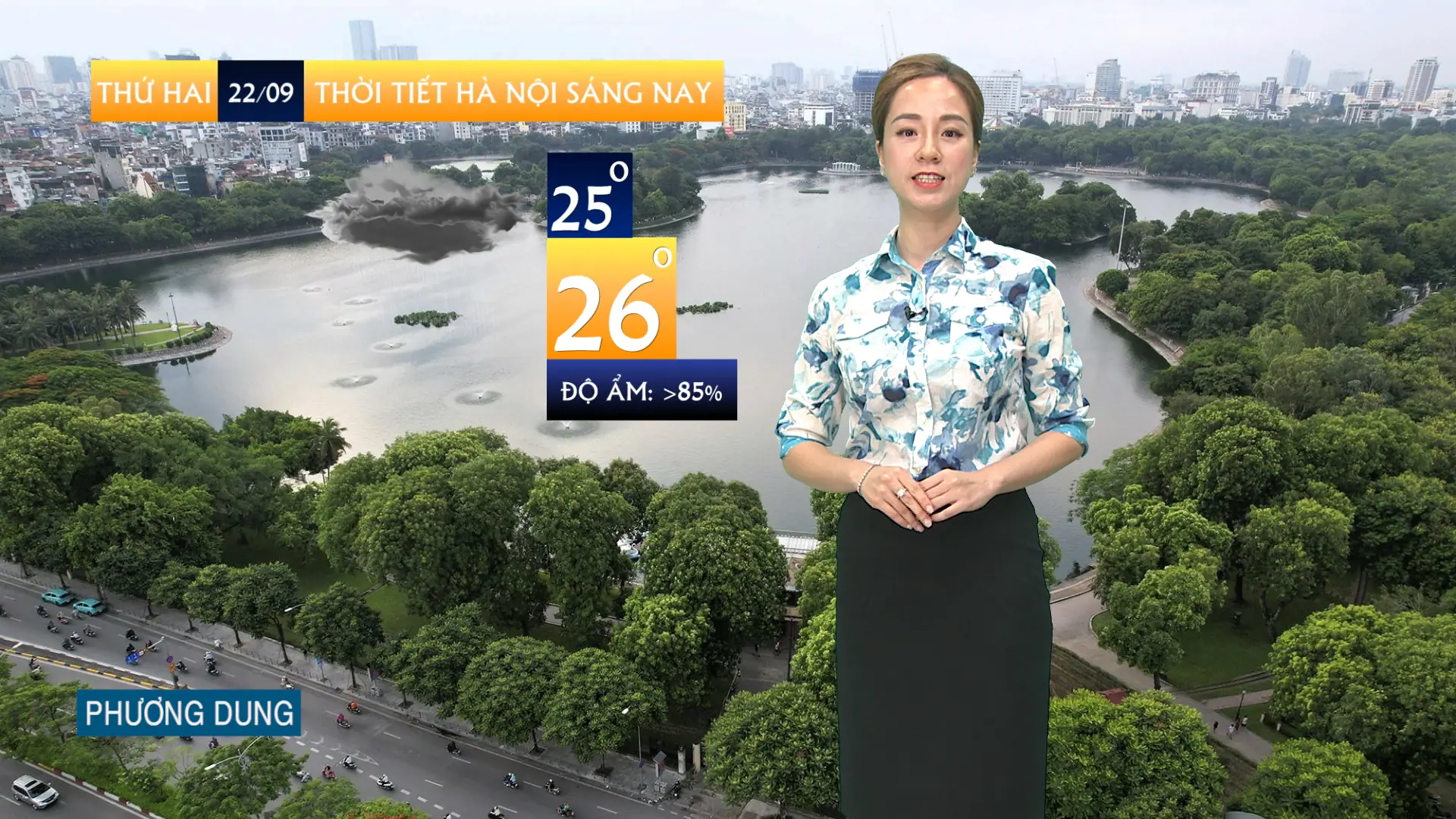 Dự báo thời tiết sáng | 22/09/2025